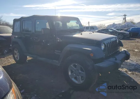 2014 Jeep Wrangler Unlimited Sport из США, поврежденный, VIN 1C4HJWDG0EL317423